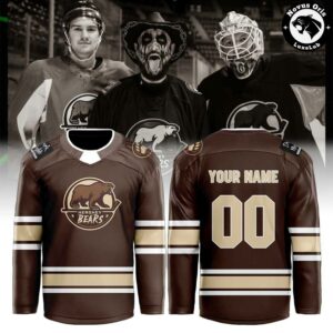 Hershey Bears Glow in the Dark Nights 2026 Custom Hockey Jersey