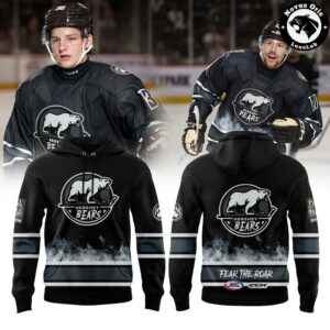 Hershey Bears Hersheypark Dark Nights 2026 Black Pullover Hoodie