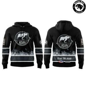 Hershey Bears Hersheypark Dark Nights 2026 Black Pullover Hoodie 2
