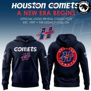 Houston Comets A New Era Begins 2026 Hoodie 1