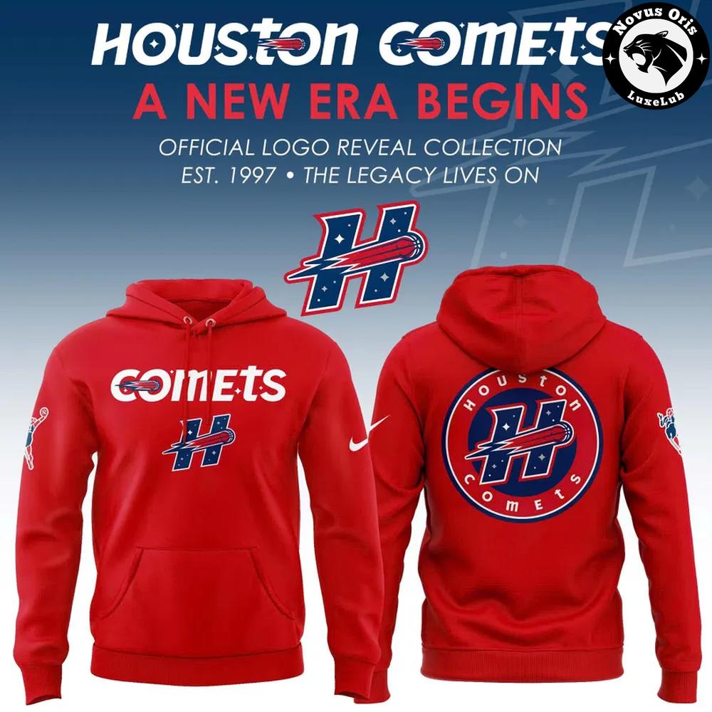 Houston Comets A New Era Begins 2026 Hoodie Houston Comets A New Era Begins 2026 Hoodie