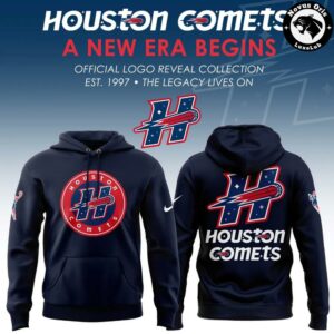 Houston Comets A New Era Begins 2026 Hoodie 3