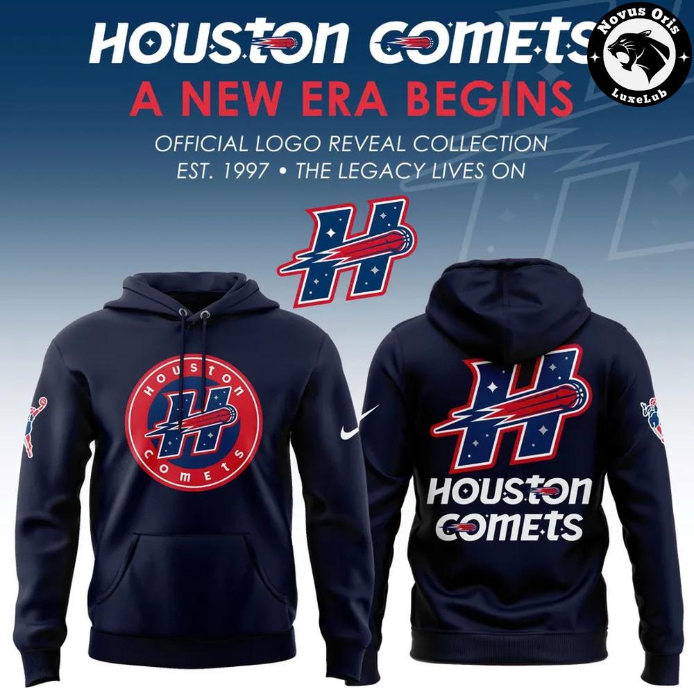 Houston Comets A New Era Begins 2026 Hoodie Houston Comets A New Era Begins 2026 Hoodie