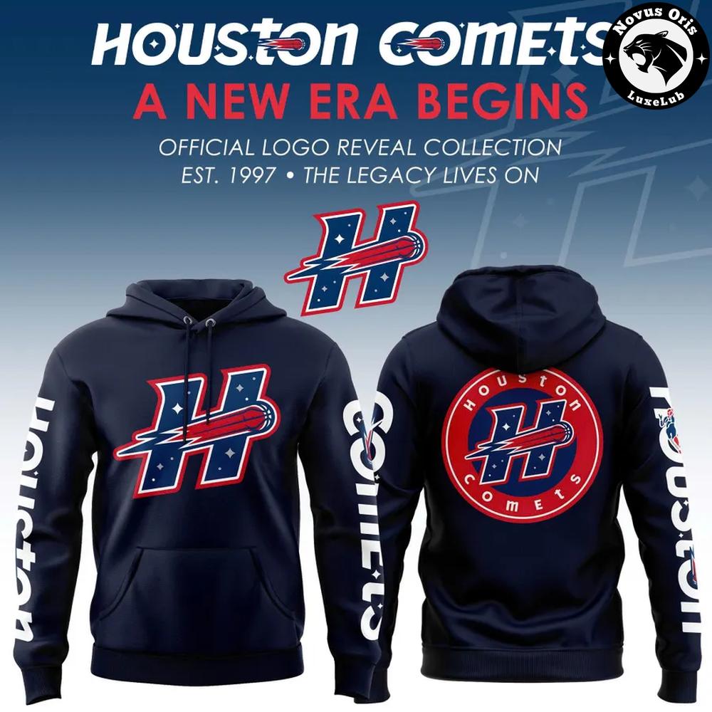 Houston Comets A New Era Begins 2026 Hoodie Houston Comets A New Era Begins 2026 Hoodie