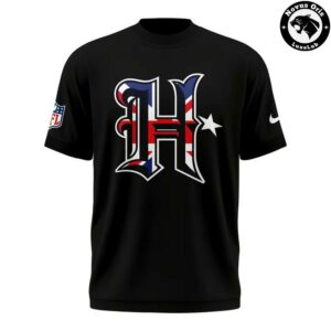 Houston Texans London Game 2026 Black T Shirt 3