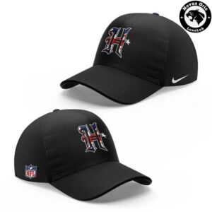 Houston Texans London Game 2026 Black T Shirt 5