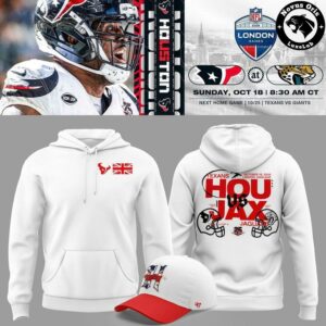 Houston Texans x Jacksonville Jaguars London Games 2026 Hoodie