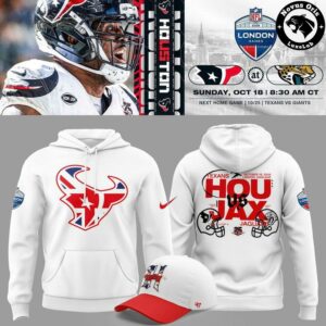 Houston Texans x Jacksonville Jaguars London Games 2026 Hoodie 2