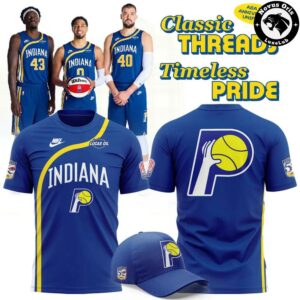 Indiana Pacers ABA Classic Edition 2026 Custom T-Shirt