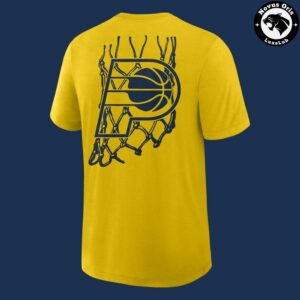 Indiana Pacers Gold Out Opening Night 2026 Yellow T Shirt 3