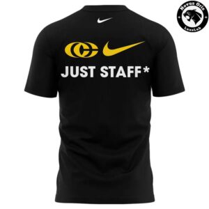 Iowa Hawkeyes Caitlin Clark Just Staff 2026 Black Graphic T Shirt 3