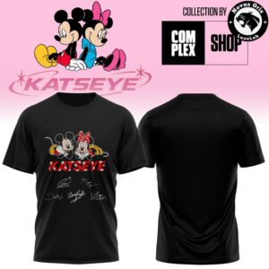 KATSEYE x Mickey Minnie Collection 2026 Signed T Shirt 2
