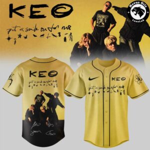 KEO Put A Smile On For Me Tour 2027 Signed Baseball Jersey 2