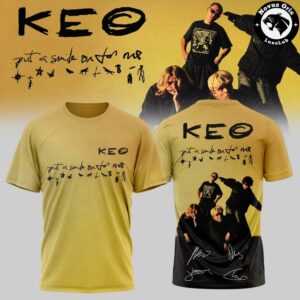 KEO Put A Smile On For Me Tour 2027 Signed T Shirt 2
