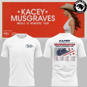 Kacey Musgraves Middle of Nowhere Tour 2026 T-Shirt