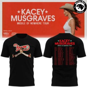 Kacey Musgraves Middle of Nowhere Tour 2026 T Shirt 2