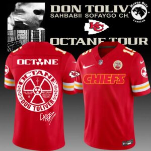 Kansas City Chiefs x Don Toliver Octane Tour Football Jersey