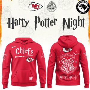 Kansas City Chiefs x Harry Potter Night 2026 Pullover Hoodie 1