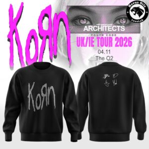 Korn UK IE Tour 2026 Signed Graphic Sweatshirt 3