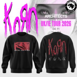 Korn UK IE Tour 2026 Signed Graphic Sweatshirt 5
