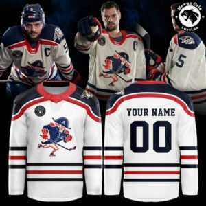 Milwaukee Admirals Fauxback Throwback Night 2026 Custom Hockey Jersey