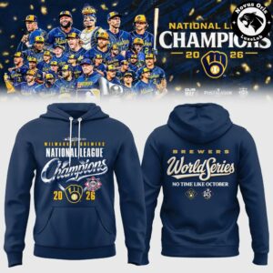 Milwaukee Brewers National League Champions 2026 Hoodie
