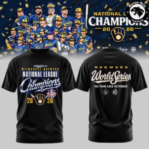 Milwaukee Brewers National League Champions 2026 T Shirt 2