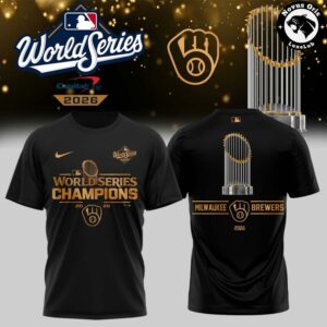 Milwaukee Brewers World Series Champions 2026 Graphic T Shirt 4