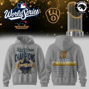 Milwaukee Brewers World Series Champions 2026 Hoodie 2