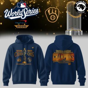 Milwaukee Brewers World Series Champions 2026 Hoodie 6