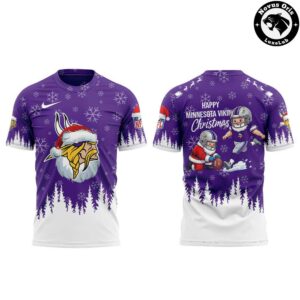 Minnesota Vikings Christmas Collection 2026 T Shirt 2