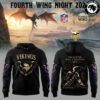 San Francisco 49ers x Fourth Wing Night 2026 Black Hoodie