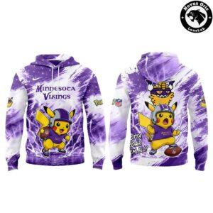 Minnesota Vikings x Pokemon Night 2026 Hoodie 2