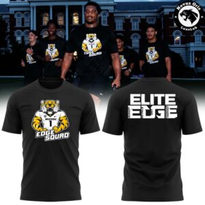 Missouri Tigers Edge Squad 2026 Black Graphic T-Shirt