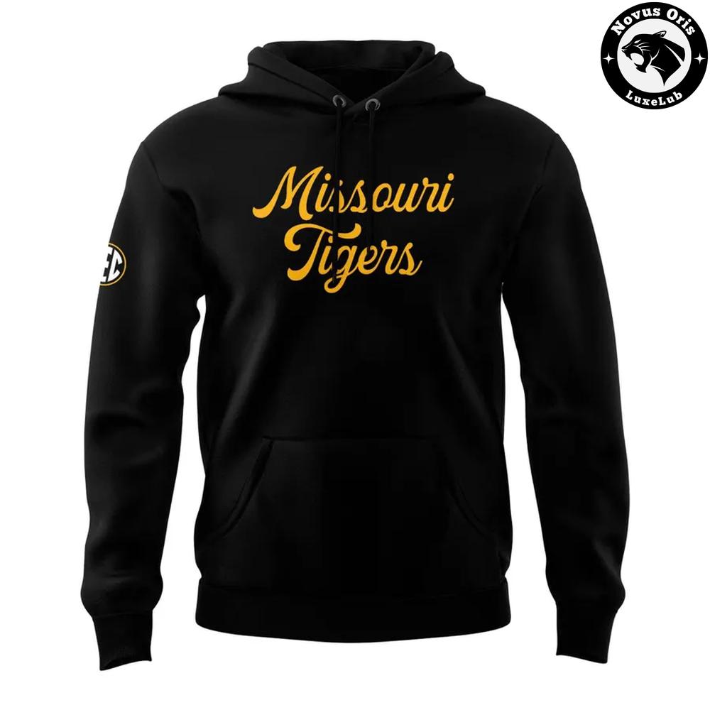Missouri Tigers Mizzou Gold 2026 Black Pullover Hoodie Missouri Tigers Mizzou Gold 2026 Black Pullover Hoodie