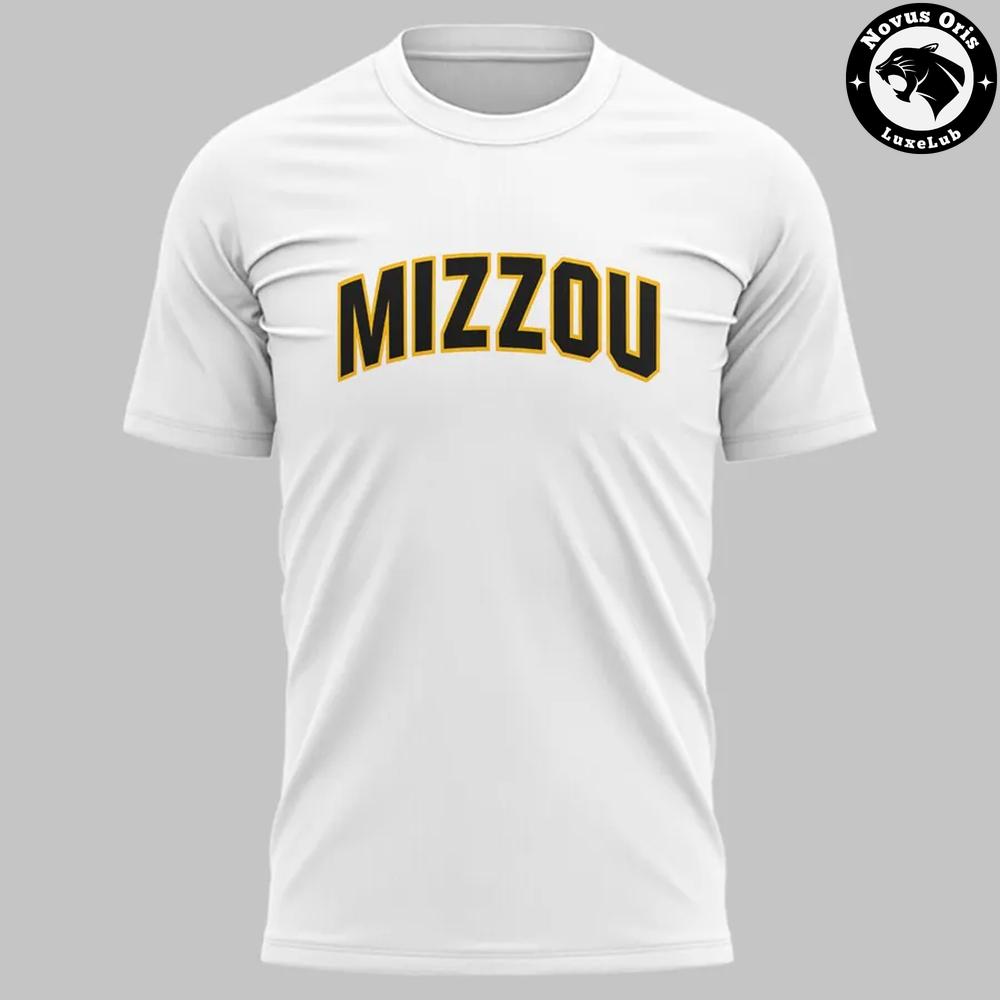 Missouri Tigers Mizzou NCAA 2026 White T-Shirt Missouri Tigers Mizzou NCAA 2026 White T-Shirt