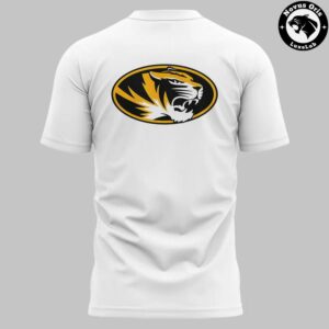 Missouri Tigers Mizzou NCAA 2026 White T Shirt 3