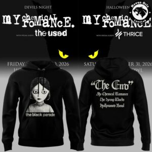 My Chemical Romance Hollywood Bowl LA 2026 Hoodie 4