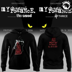 My Chemical Romance Hollywood Bowl LA 2026 Hoodie 5