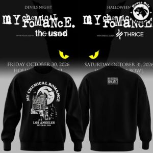 My Chemical Romance Hollywood Bowl LA 2026 Sweatshirt