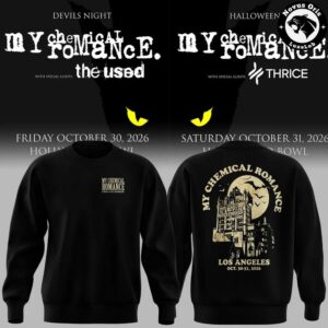 My Chemical Romance Hollywood Bowl LA 2026 Sweatshirt 2