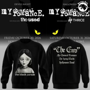 My Chemical Romance Hollywood Bowl LA 2026 Sweatshirt 3