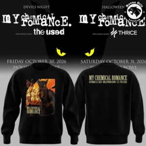 My Chemical Romance Hollywood Bowl LA 2026 Sweatshirt 6