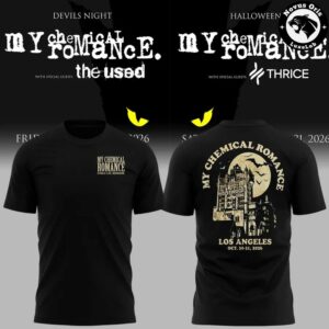My Chemical Romance Hollywood Bowl LA 2026 T Shirt 2