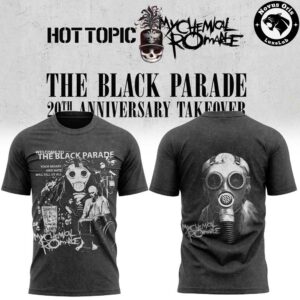 My Chemical Romance The Black Parade 20th Anniversary 2026 T Shirt 5