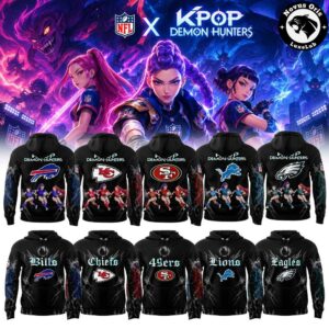 NFL x KPop Demon Hunters All Team 2026 Hoodie