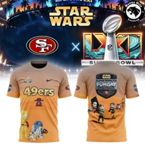 NFL x Star Wars Super Bowl LXI All Team 2027 T Shirt 4