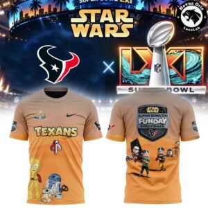 NFL x Star Wars Super Bowl LXI All Team 2027 T Shirt 5
