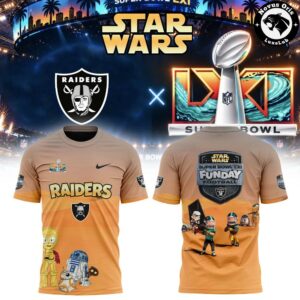 NFL x Star Wars Super Bowl LXI All Team 2027 T Shirt 6