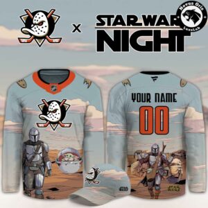 NHL Star Wars Night 2026 Custom Hockey Jersey
